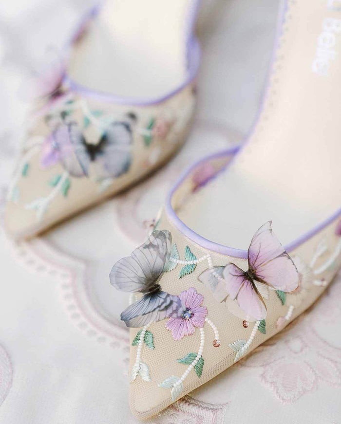 pantone color of the year wedding shoes bella belle