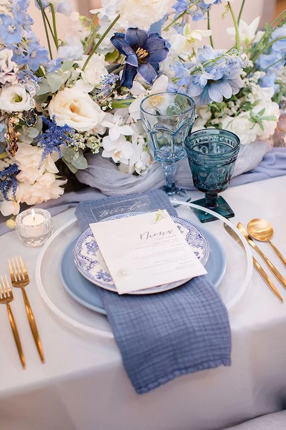pantone color of the year tablescape