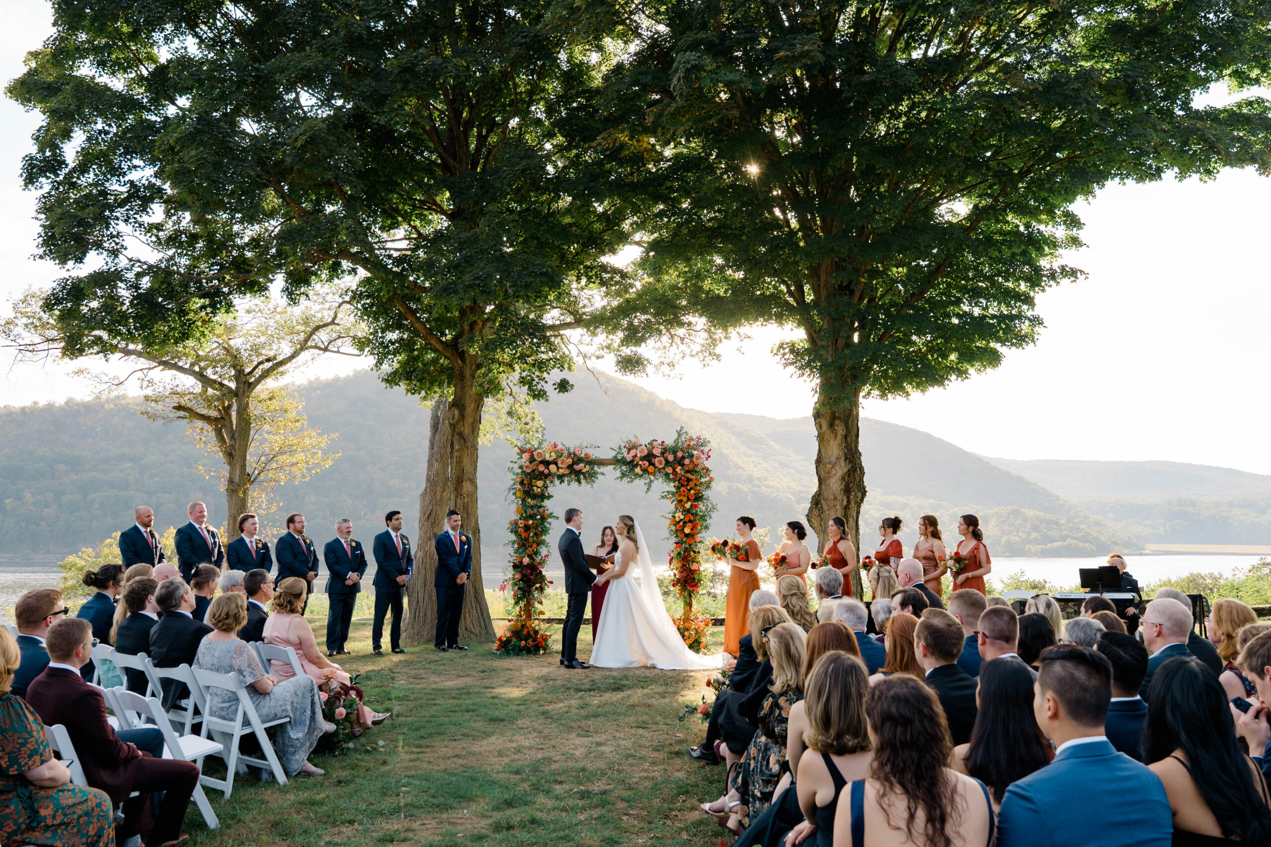 wedding ceremony planned by a professional wedding planner before choosing the venue